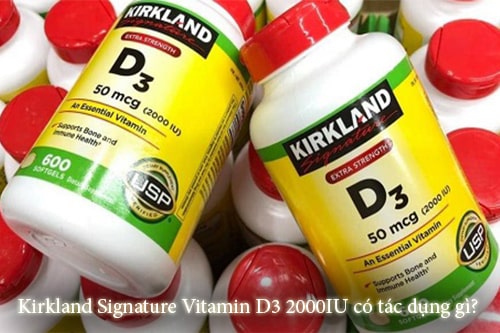 Kirkland Signature Vitamin D3 2000IU có tác dụng gì?-1
