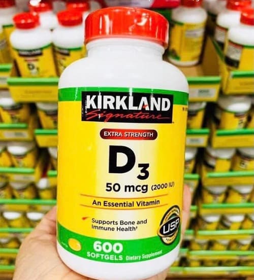 Kirkland Signature Vitamin D3 2000IU có tác dụng gì?-2