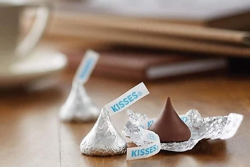 Kẹo Hershey's Kisses Milk Chocolate review-4