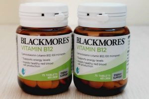 Viên uống bổ máu Vitamin B12 Blackmores review-1