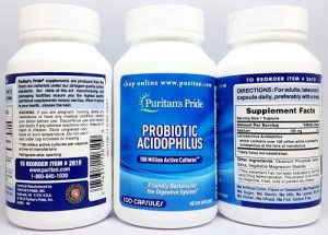 Men vi sinh Puritan's Pride Probiotic Acidophilus review-1