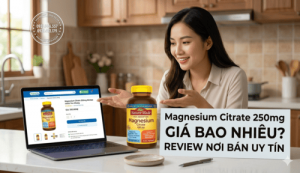 Magnesium Citrate 250mg giá bao nhiêu? Review nơi bán uy tín