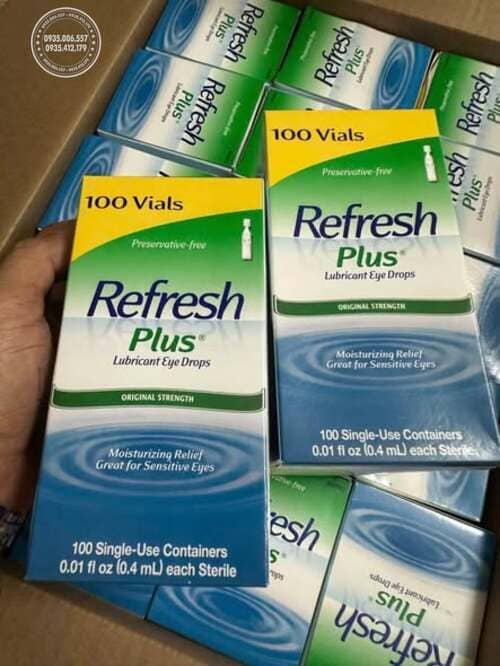 Refresh Plus Lubricant Eye Drops có công dụng gì?
