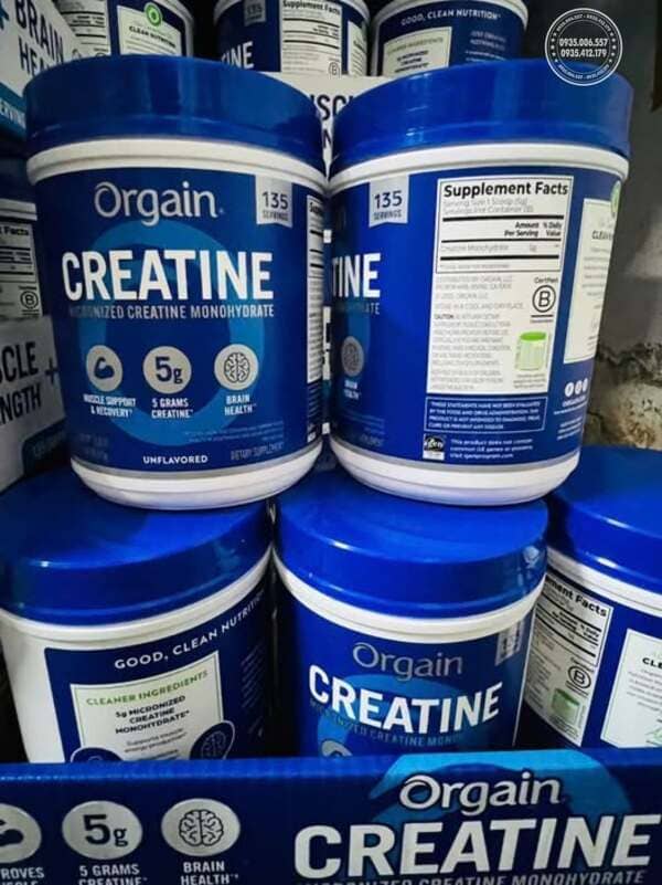 Bột tăng cơ creatine Orgain Đánh giá tổng quan